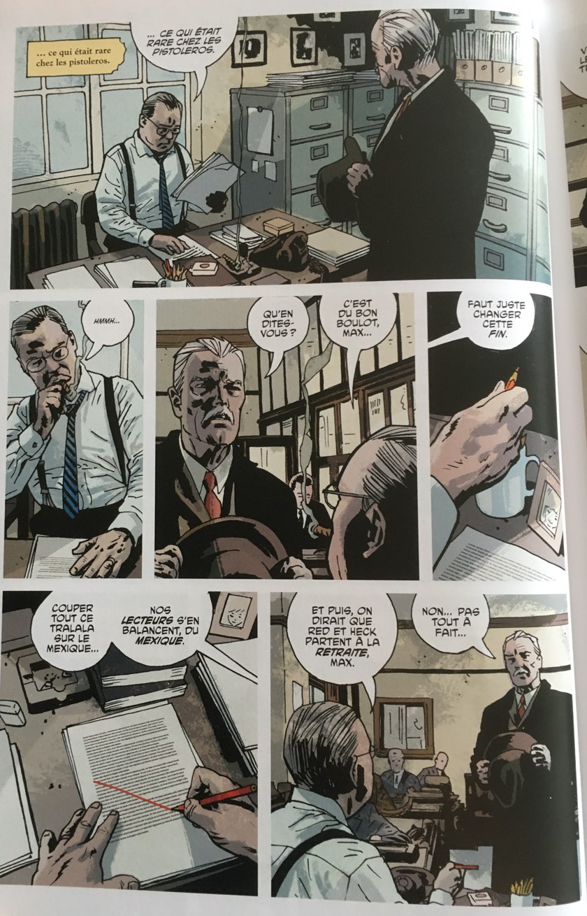 Pulp d’Ed Brubaker, Sean Phillips, Jacob Phillips, Delcourt 