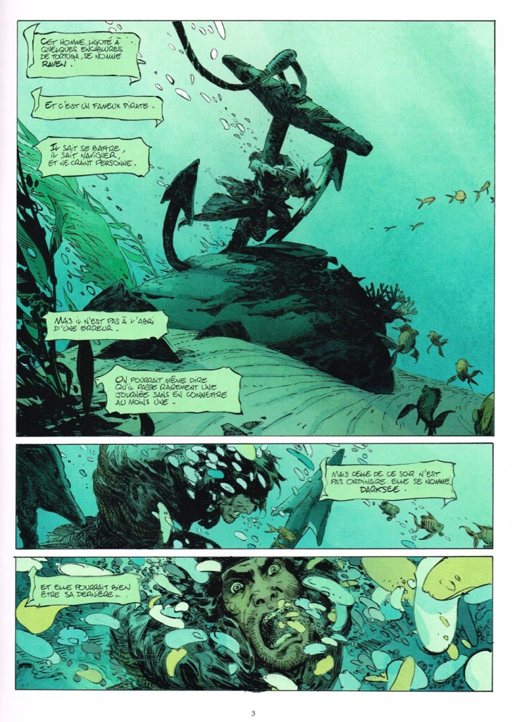 Raven de Mathieu Lauffray, Dargaud 