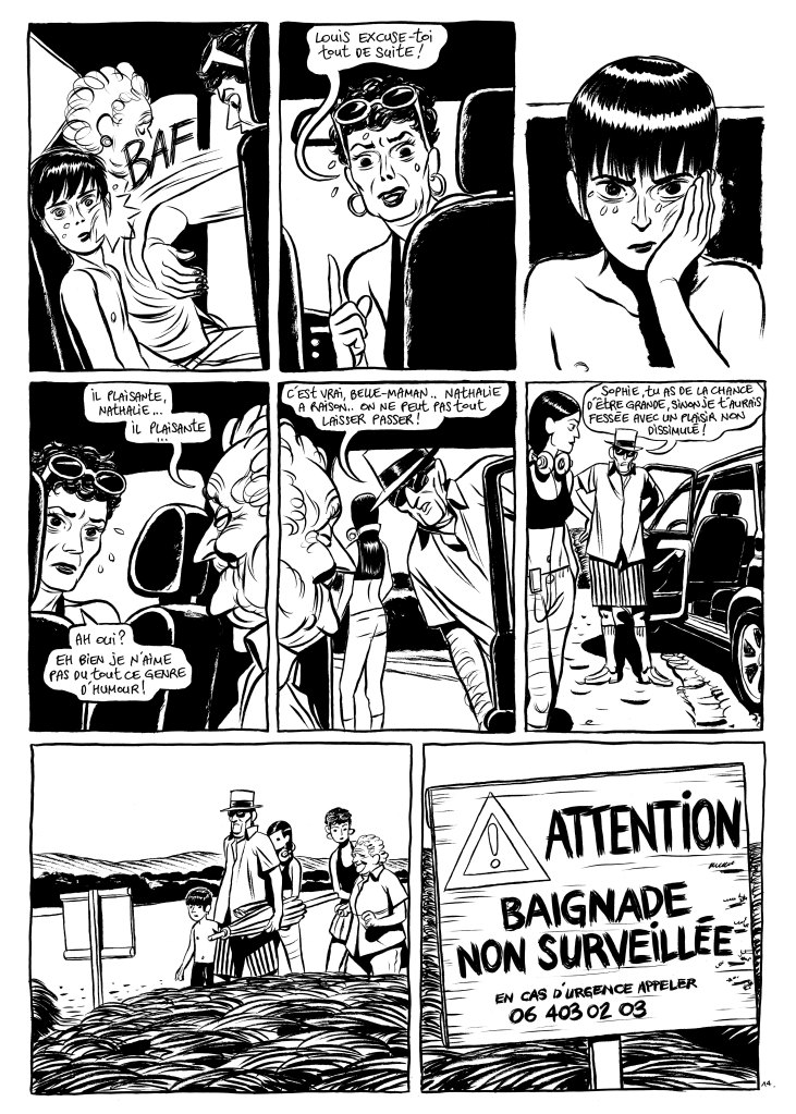 Château de sable de Pierre Oscar Lévy & Frederik Peeters, Atrabile 