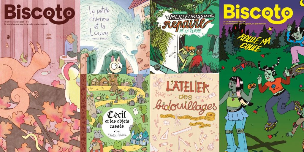 Biscoto : 10 ans de publications, du kiosque aux&nbsp;librairies