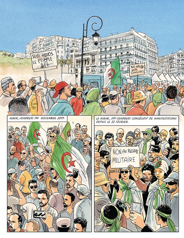 Suites algériennes T1 : 1962-2019 de Jacques Ferrandez, Casterman