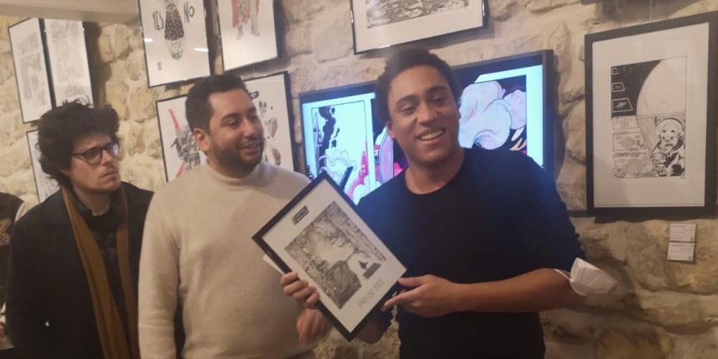 Yoann Kavege remporte avec Moon Deer le premier prix de la BD&nbsp;SF