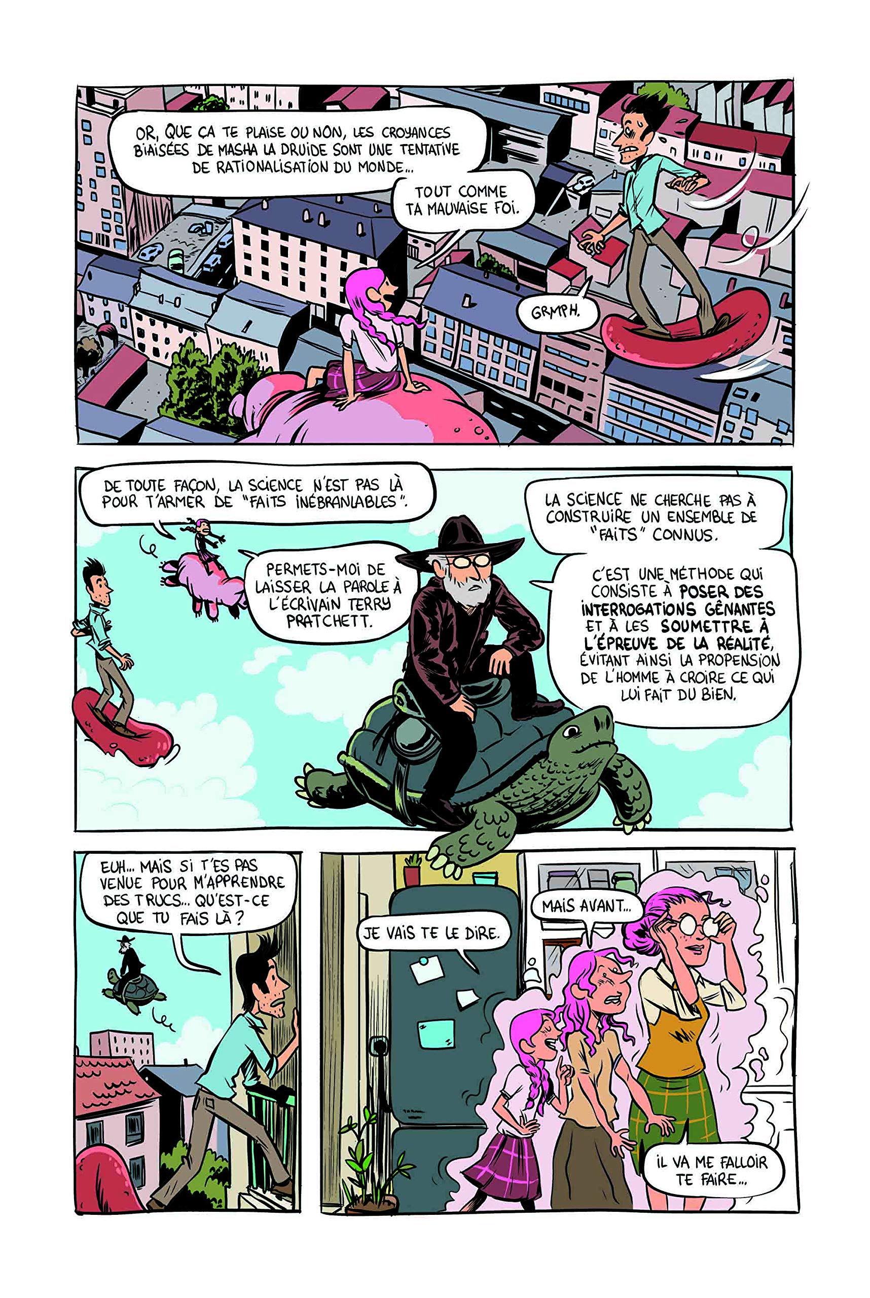 L’esprit critique de Isabelle Bauthian & Gally chez Delcourt, Coll. Octopus