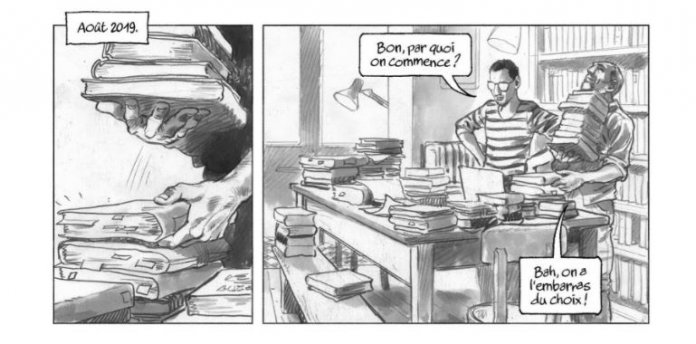 Le choix du chômage De Pompidou à Macron, enquête sur les racines de la violence économique de Benoît Collombat & Damien Cuvillier, Futuropolis