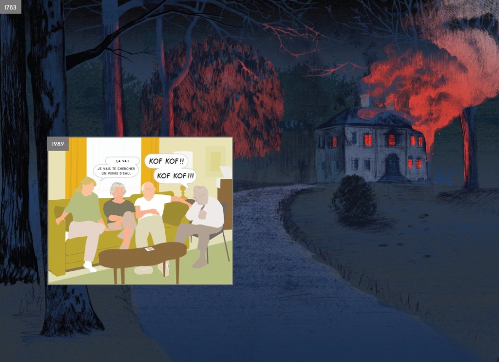 Ici de Richard McGuire, Gallimard 