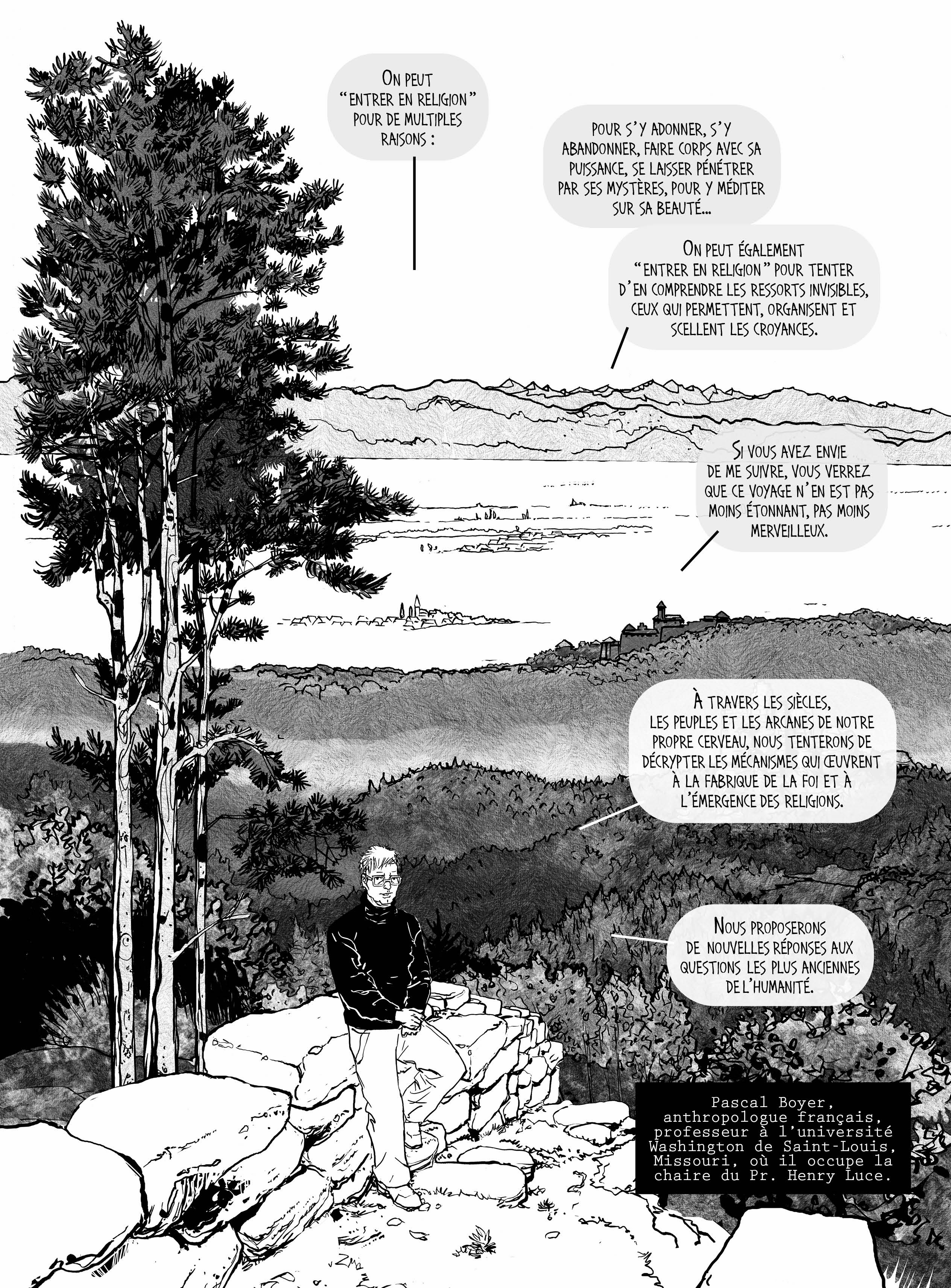 Et l’homme créa les dieux de Joseph Béhé, Futuropolis