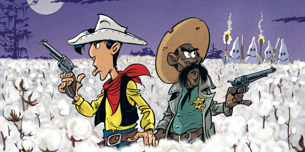 Un cow-boy dans le coton : le prochain Lucky Luke ouvre le champ&nbsp;politique