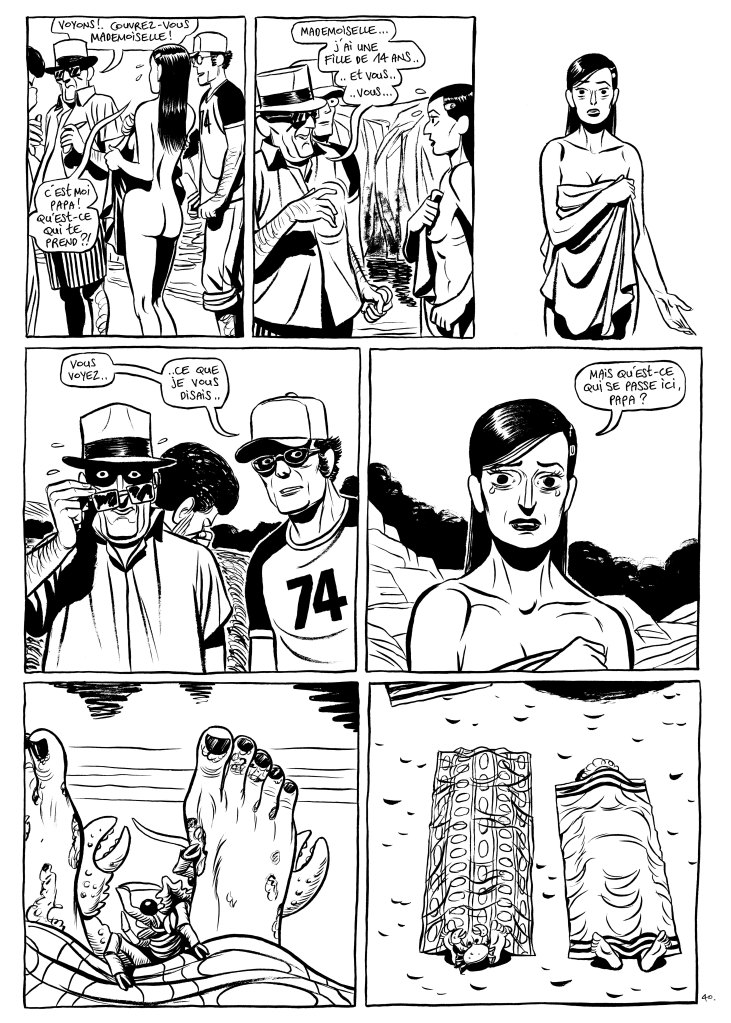 Château de sable de Pierre Oscar Lévy & Frederik Peeters, Atrabile 