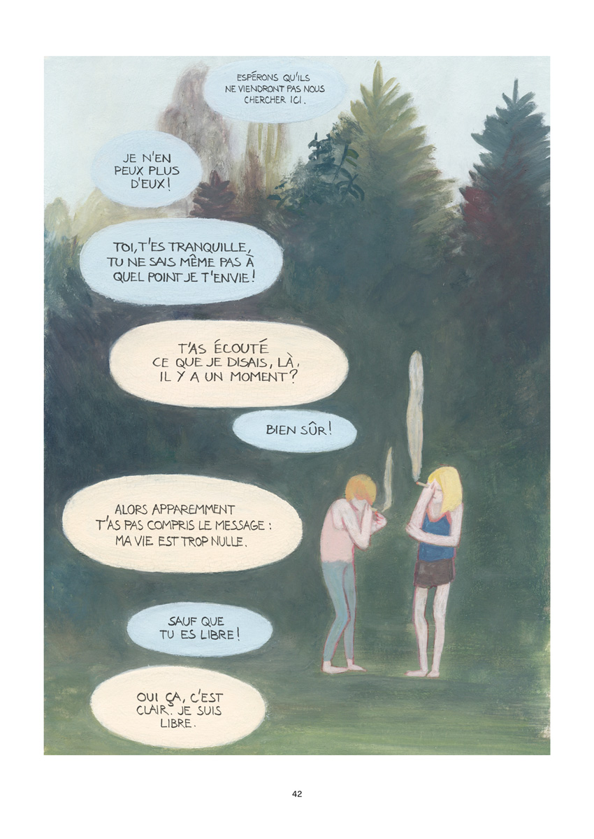 La fin de juillet de Maria Rostocka, Flblb