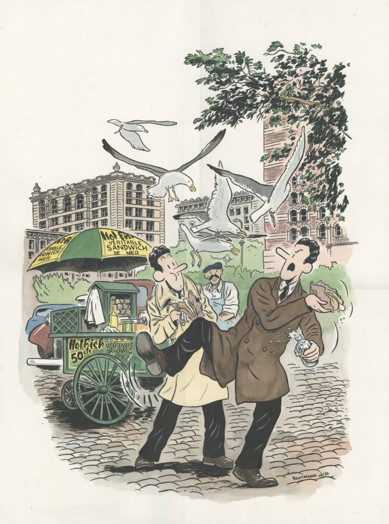 New Cherbourg Stories de Romuald Reutimann & Pierre Gabus, Casterman