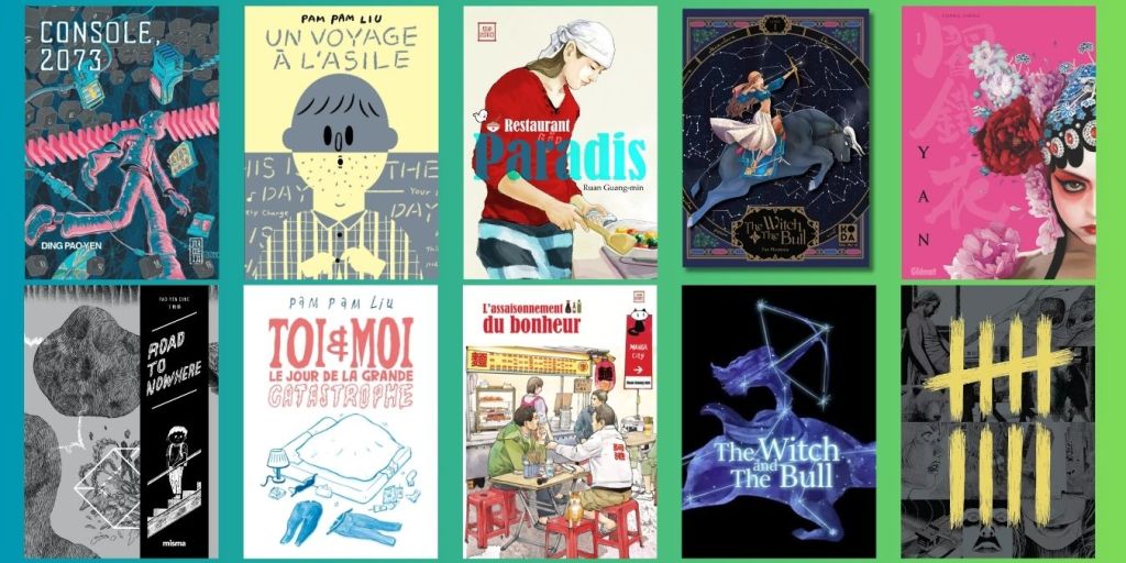 Découvrir la bande dessinée taïwanaise : ép.5 : la nouvelle vague d’auteurices taïwanais publiés en France en&nbsp;2024-2025