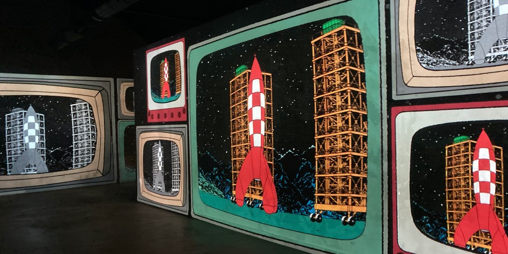 Tintin, l’aventure immersive : la bande dessinée exposée&nbsp;autrement