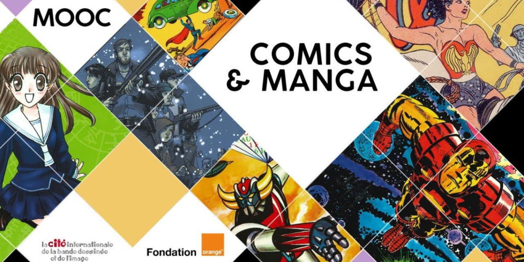 MOOC Comics et manga : le retour des cours de découverte, en ligne, de la Cité de la&nbsp;BD