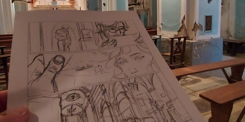 Témoignage inédit sur la création d’une bande dessinée. Djemnah&nbsp;—ép.3