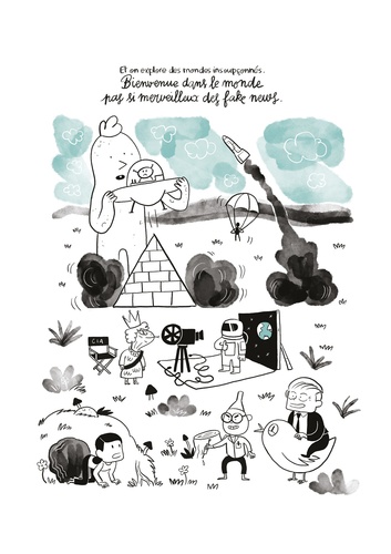 Fake news, l’info qui ne tourne pas rond de Doan Bui & Leslie Plée chez Delcourt