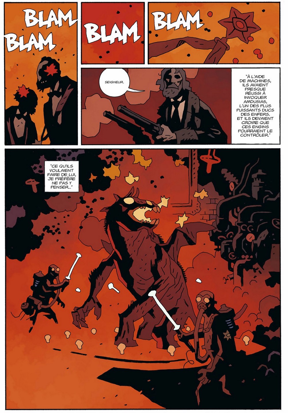 Hellboy de Mike Mignola, Delcourt