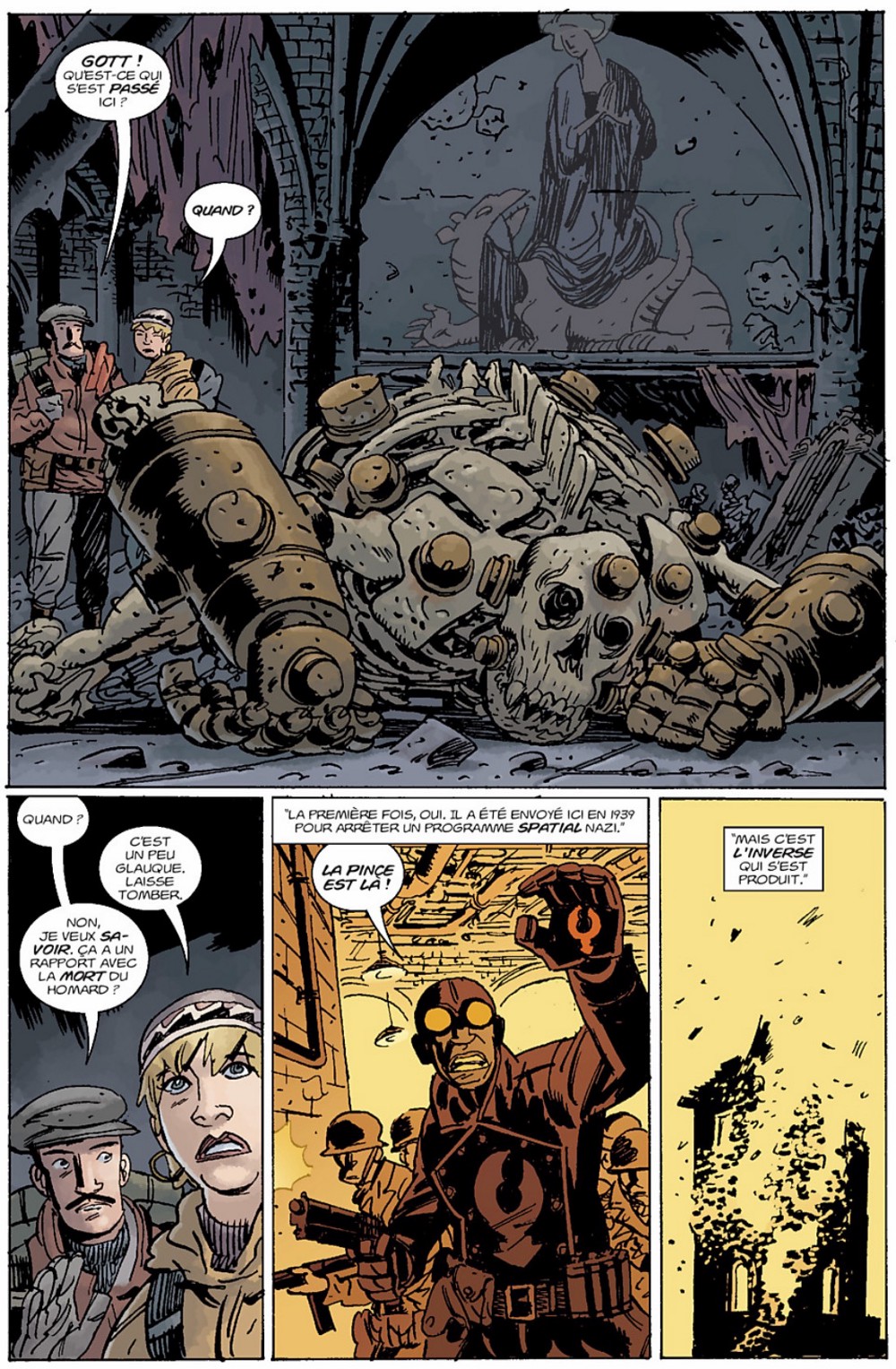 Hellboy de Mike Mignola, Delcourt