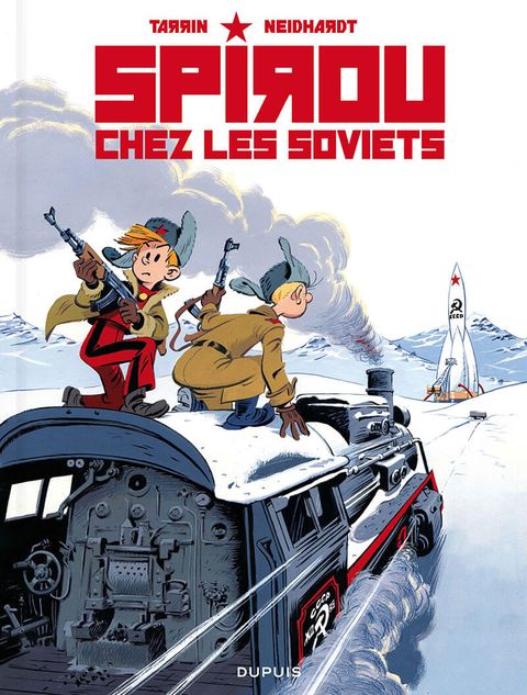 Spirou chez les Soviets de Fred Neidhardt & Fabrice Tarrin, Dupuis