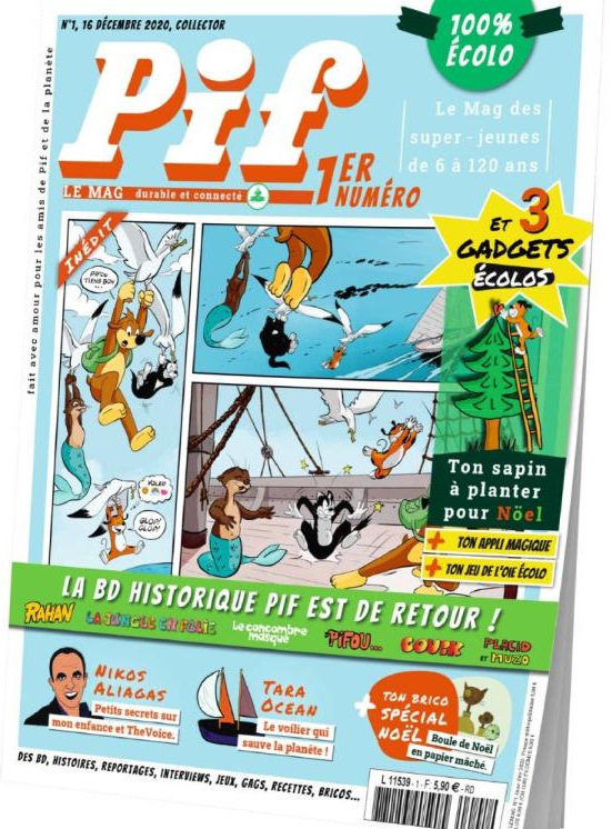 Pif le chien revient en kiosque, les fans sont aux&nbsp;abois