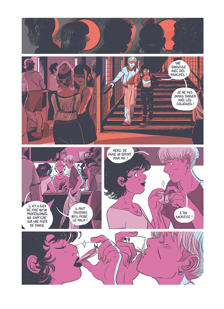 Lumière noire de Claire Fauvel, Thomas Gilbert, Rue de Sèvres