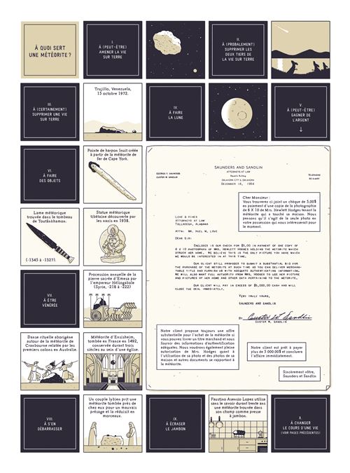 La météorite de Hodges de Fabien Roché,  Delcourt