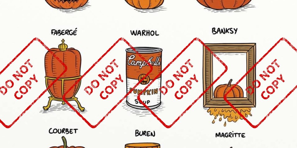 Citrouilles, plagiat & contrefaçon : quand les artistes sont encore la dernière roue du&nbsp;carrosse